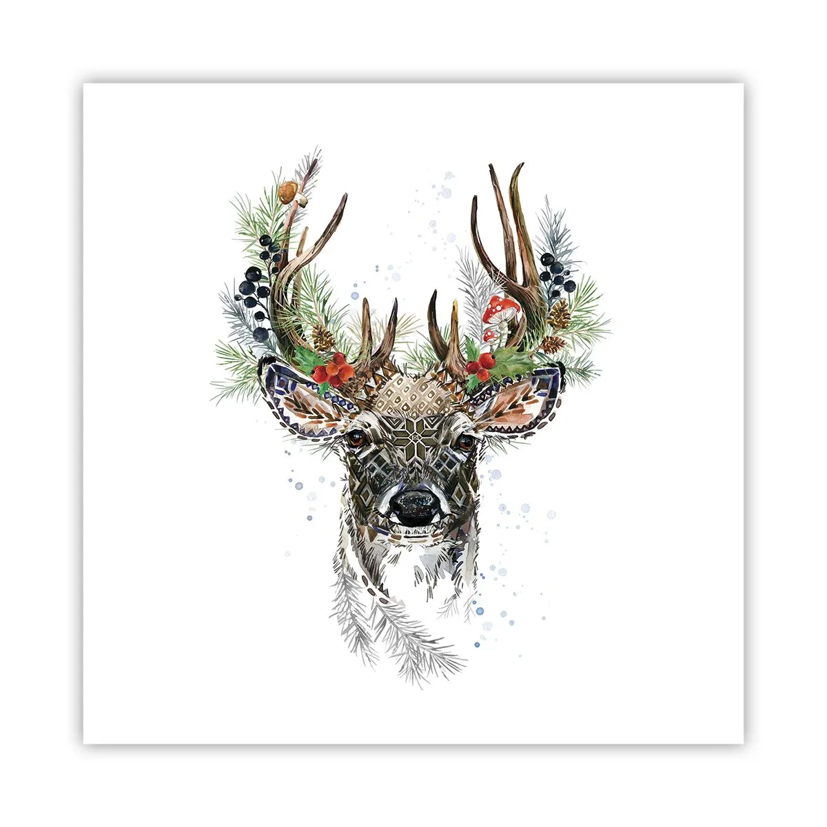 Poszter - Ünnepi köntösben - 60x60 cm