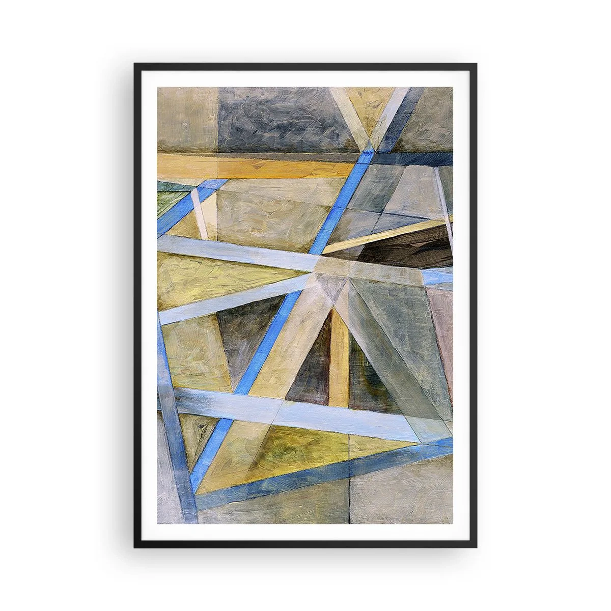 Poszter fehér keretben - Egyenesen vagy átlósan? - 70x100 cm