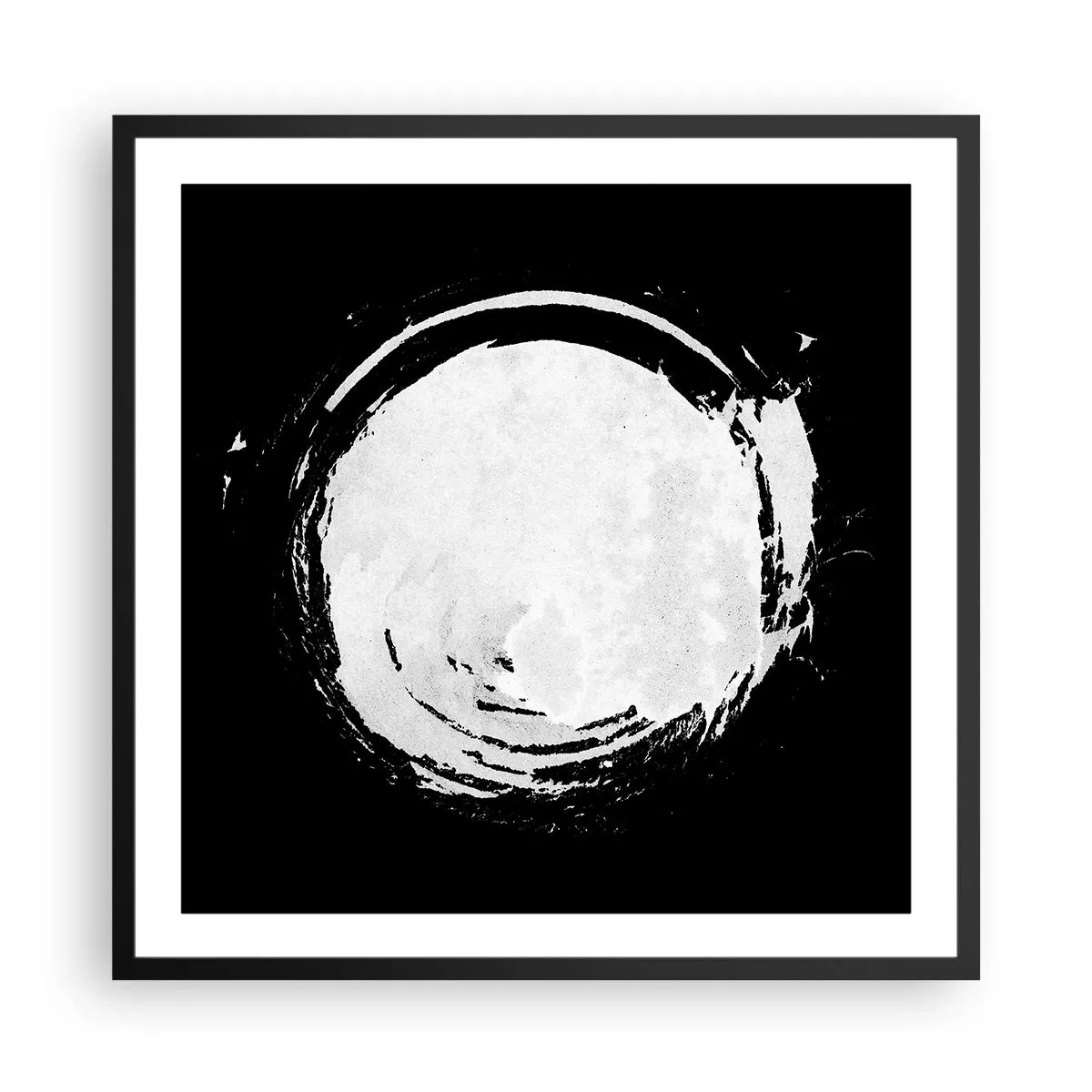 Poszter fehér keretben - A jó kiút - 60x60 cm