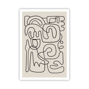 Poszter - A nyomonkövetésben - 70x100 cm