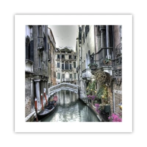 Poszter - Évszázadokon át néma elmélkedésben - 40x40 cm