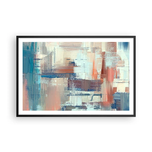 Poszter fehér keretben - Elérve a fényt - 91x61 cm