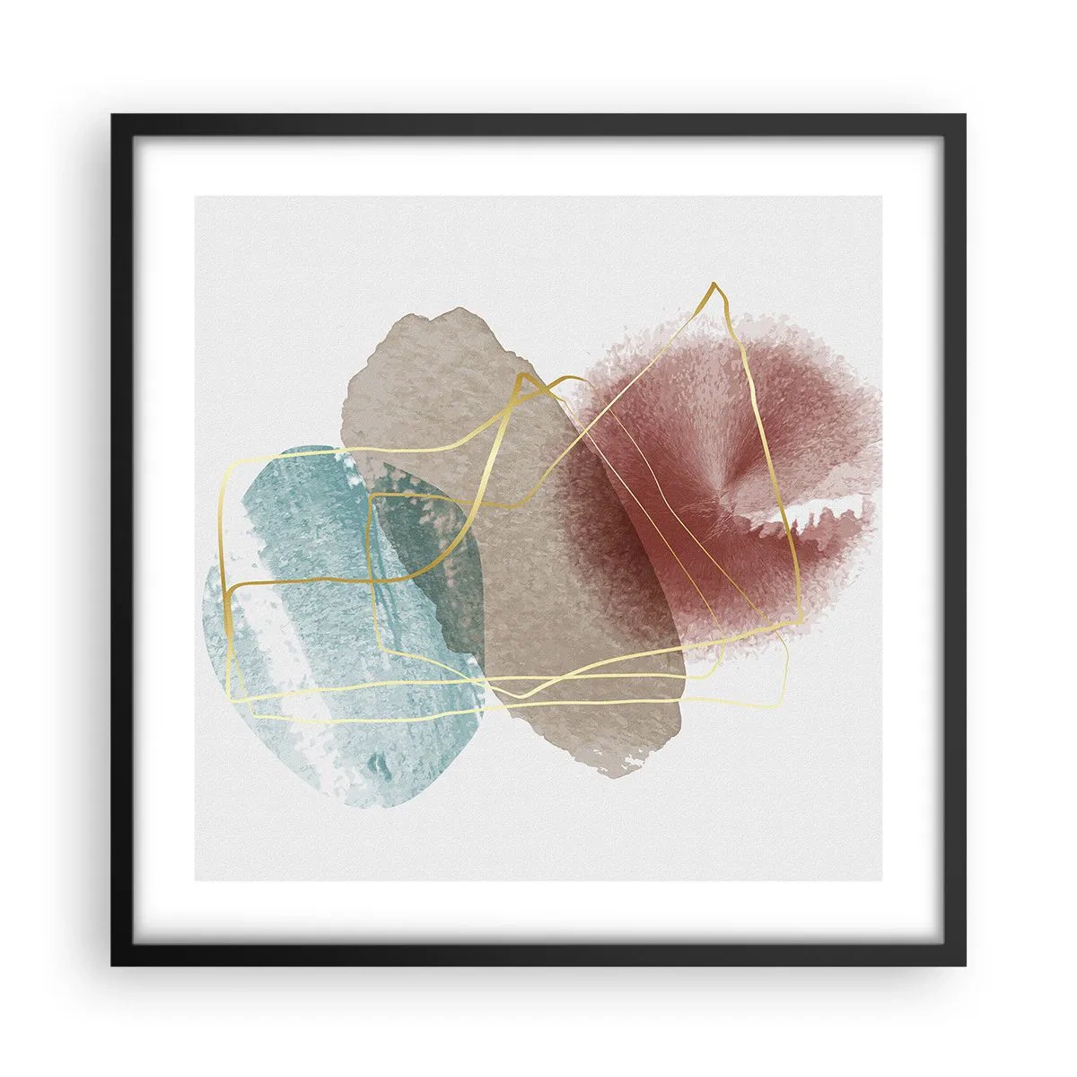 Poszter fehér keretben - Az űr koralljai - 50x50 cm