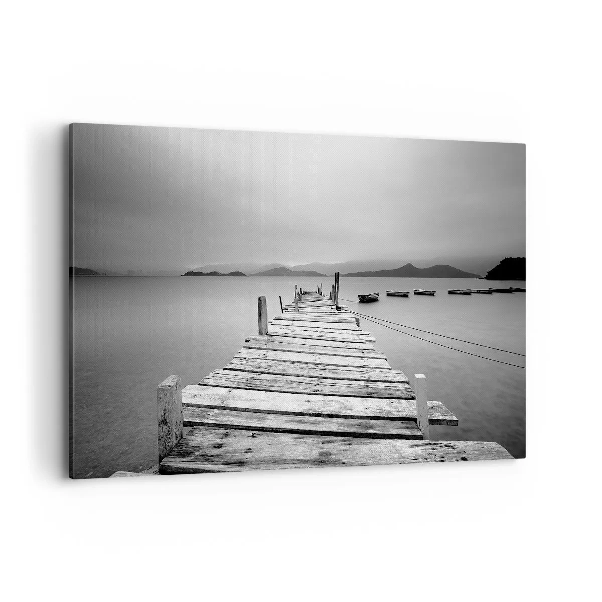 Vászonkép - Hegyeken és tengereken túl - 120x80 cm