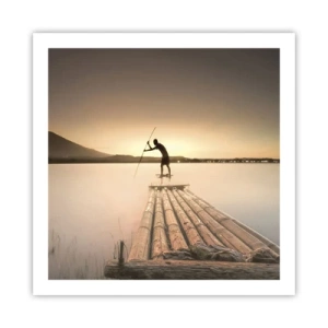 Poszter - Pihenés előtt - 60x60 cm