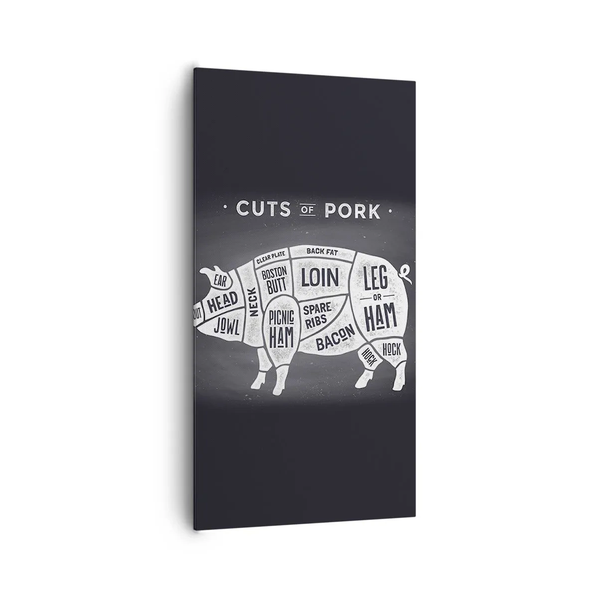 Vászonkép - Mészáros ábécéskönyve - 65x120 cm