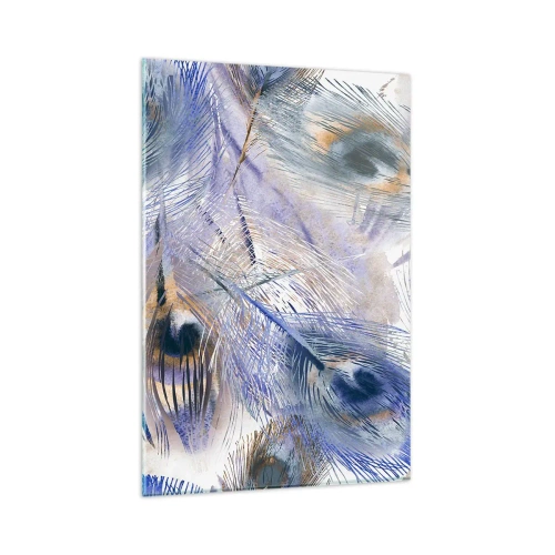 Üveg kép - Pávaszem kompozíció - 80x120 cm