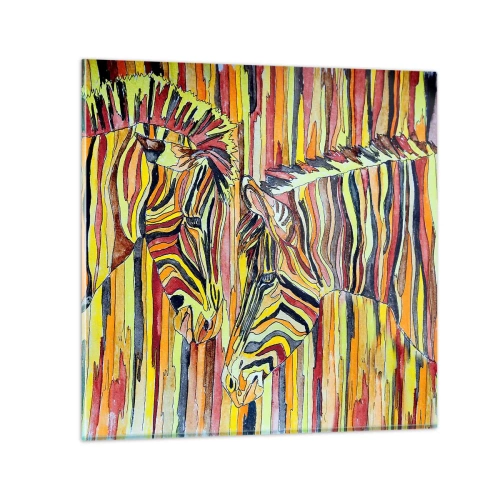 Üveg kép - Szóval te is... - 30x30 cm