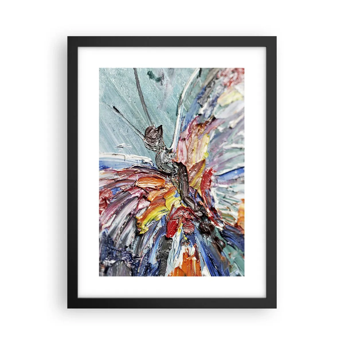 Poszter fehér keretben - A természet által festett - 30x40 cm