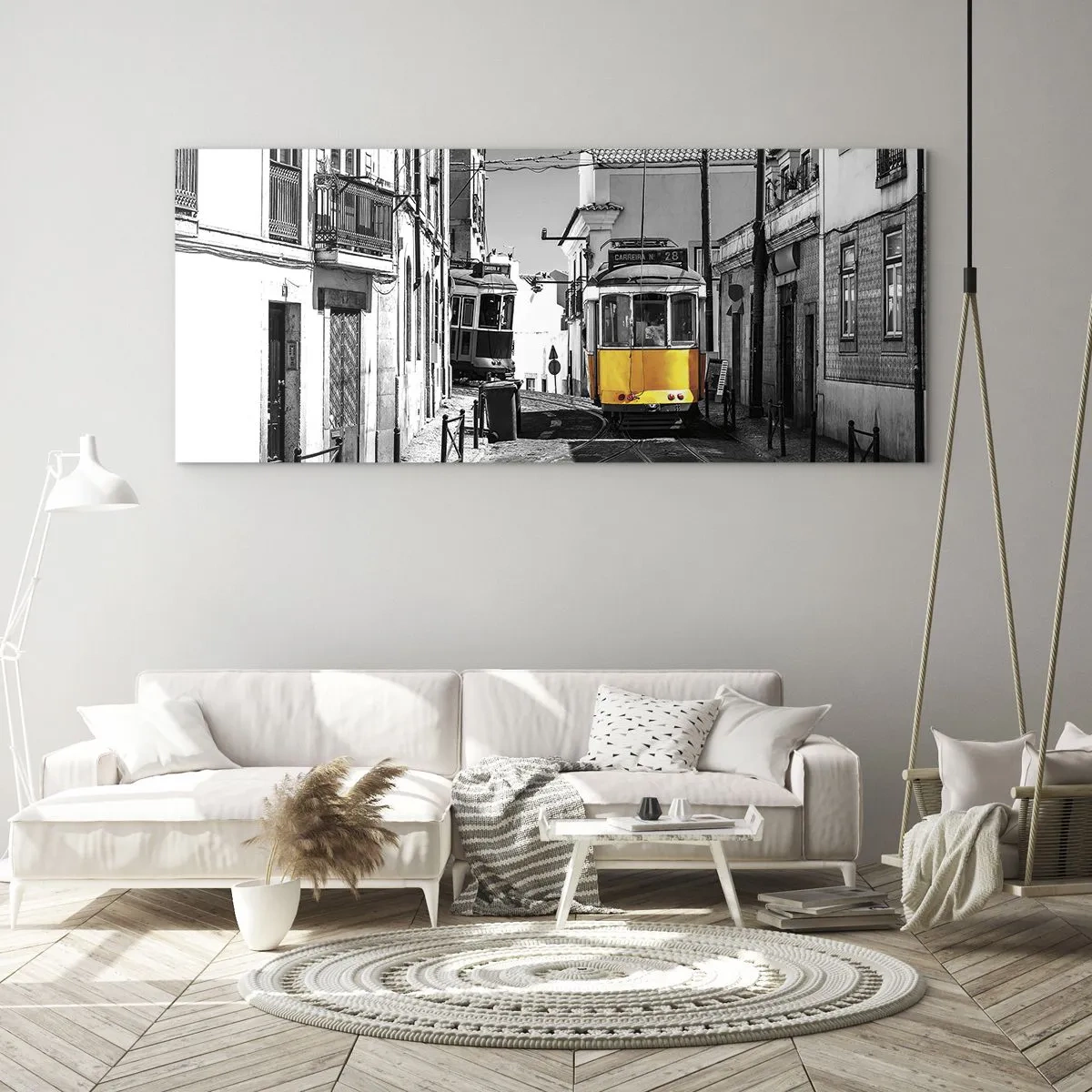 Üveg kép - Lisszabon szelleme - 120x50 cm