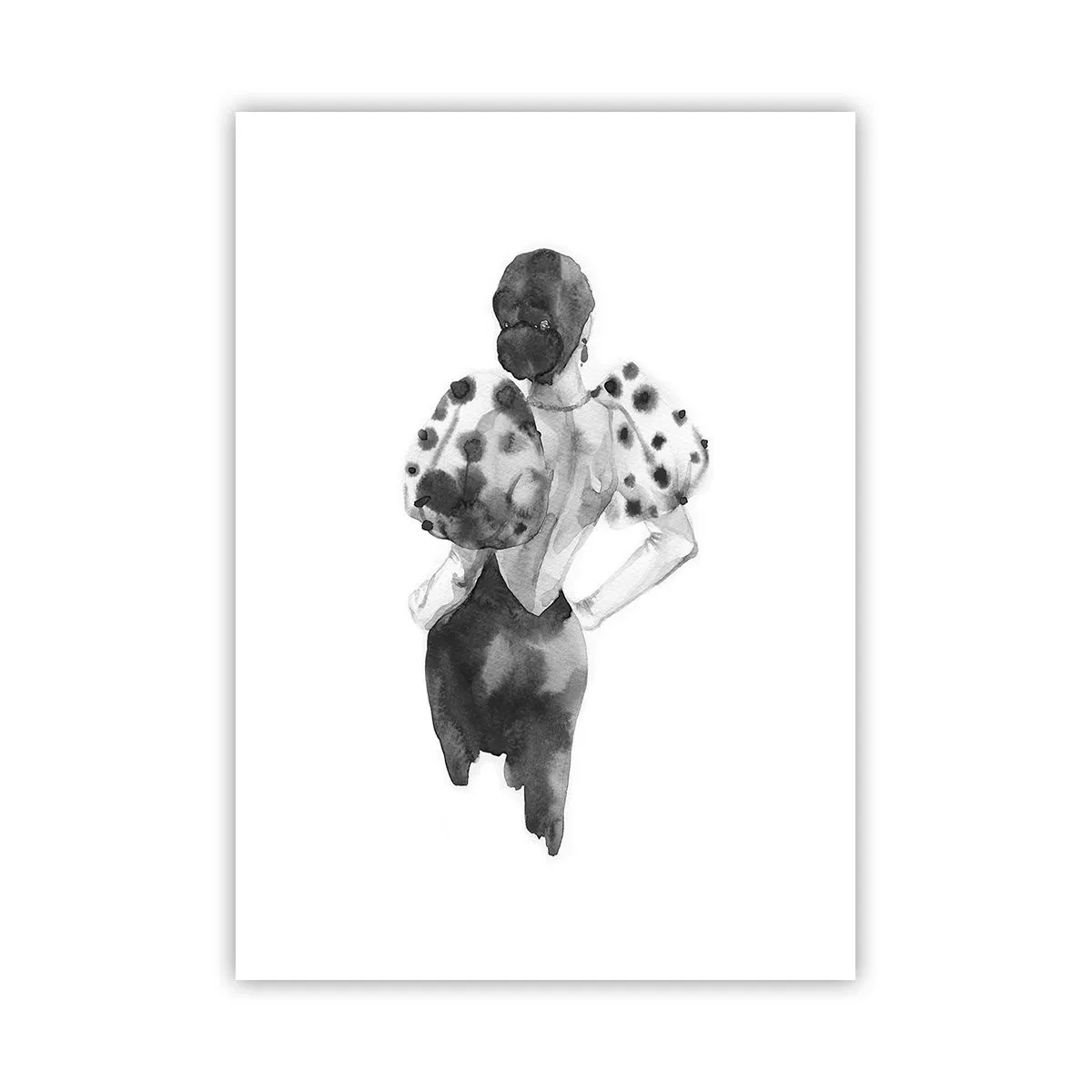 Poszter - Egyenesen elsétált mellettem - 50x70 cm