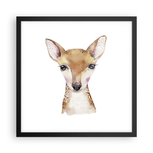 Poszter fehér keretben - Az ártatlanság természete - 40x40 cm