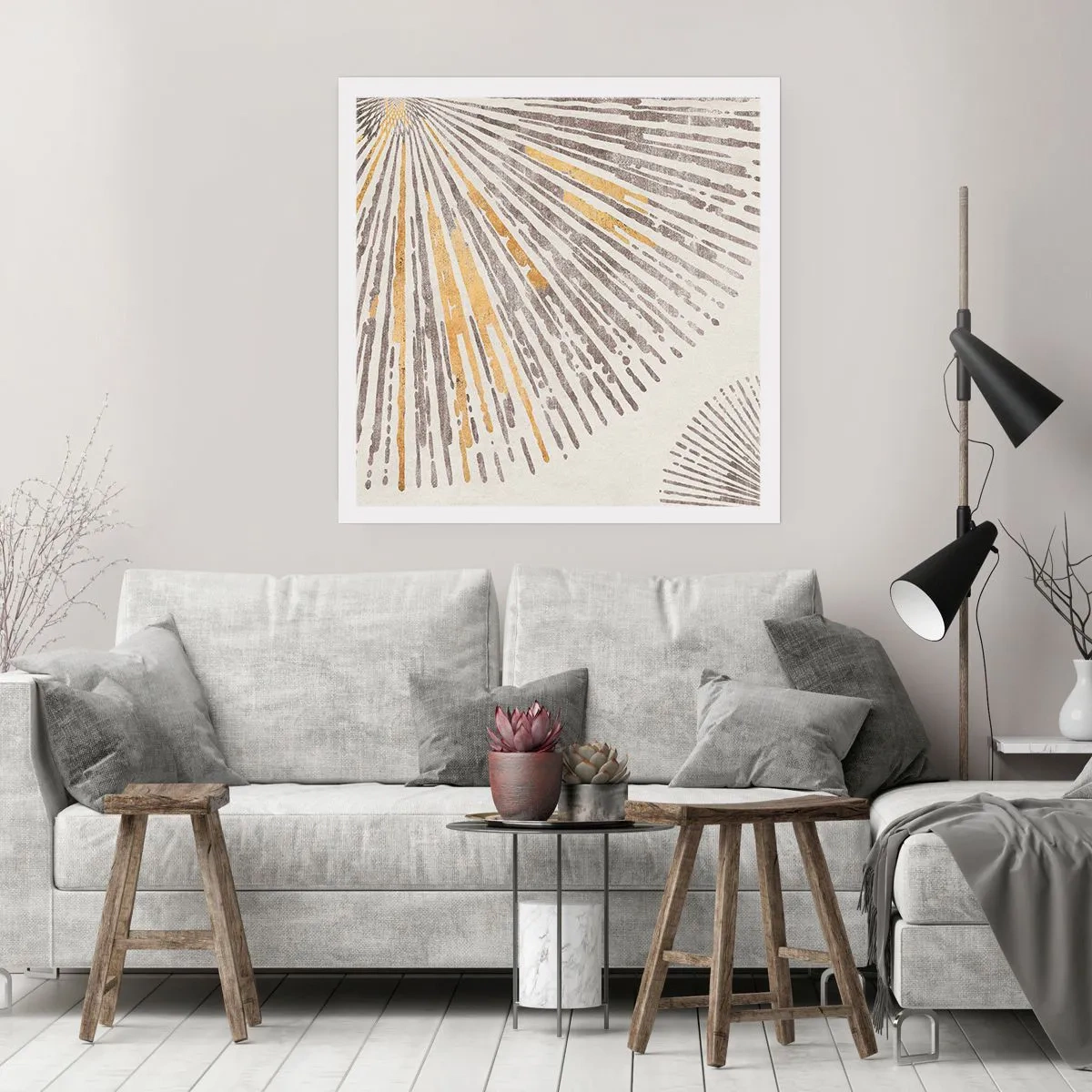 Poszter - A sugár szépsége - 50x50 cm