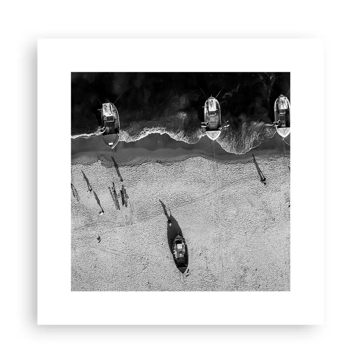 Poszter - Még mindig a parton... - 30x30 cm