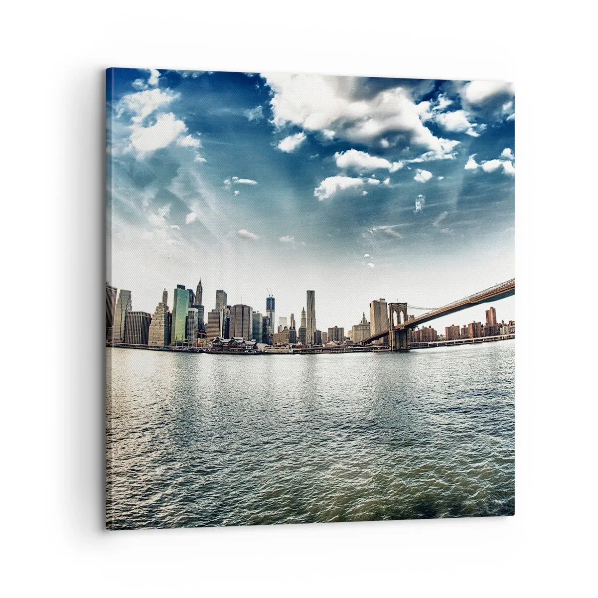 Vászonkép - Az üvegsziget - 60x60 cm