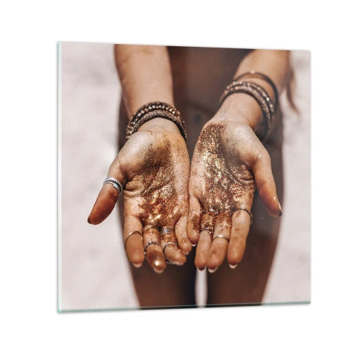 Üveg kép - Ajándék neked - 40x40 cm