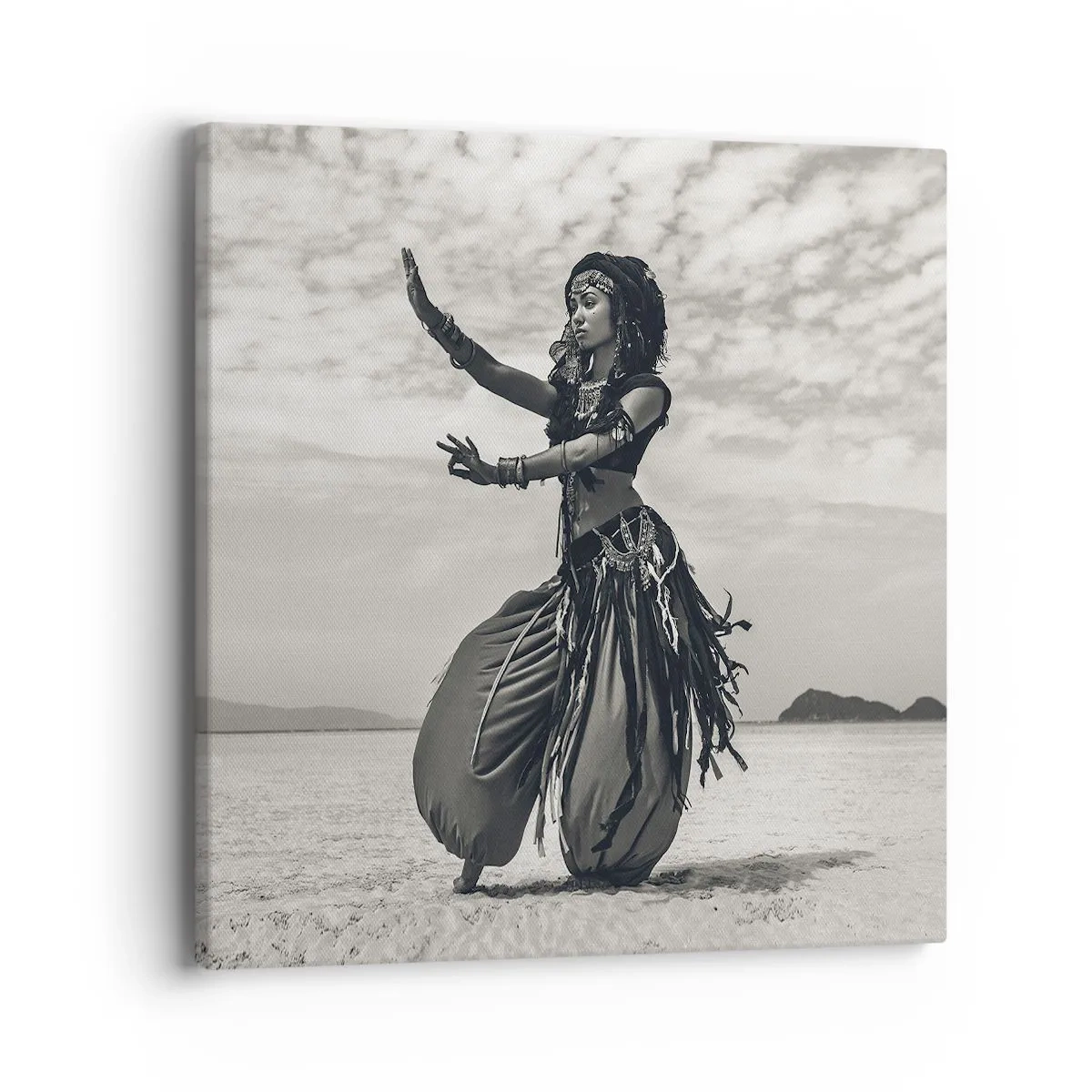 Vászonkép - A déli szigetek tánca - 40x40 cm