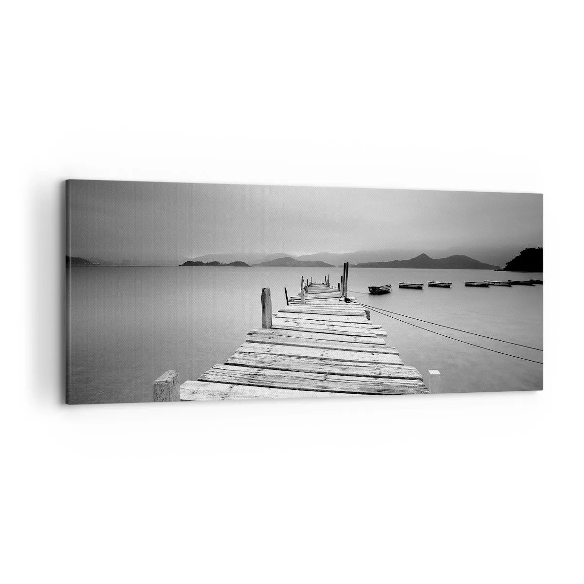Vászonkép - Hegyeken és tengereken túl - 120x50 cm