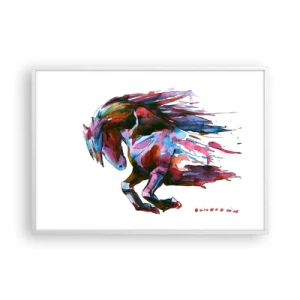 Poszter fekete keretben - Az elragadtatásban - 100x70 cm