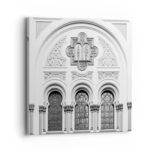 Vászonkép - A kultúrák határán - 30x30 cm