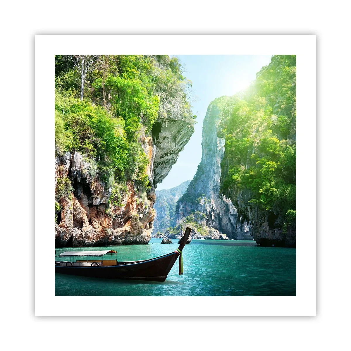 Poszter - Meghívás egy egzotikus utazásra - 50x50 cm