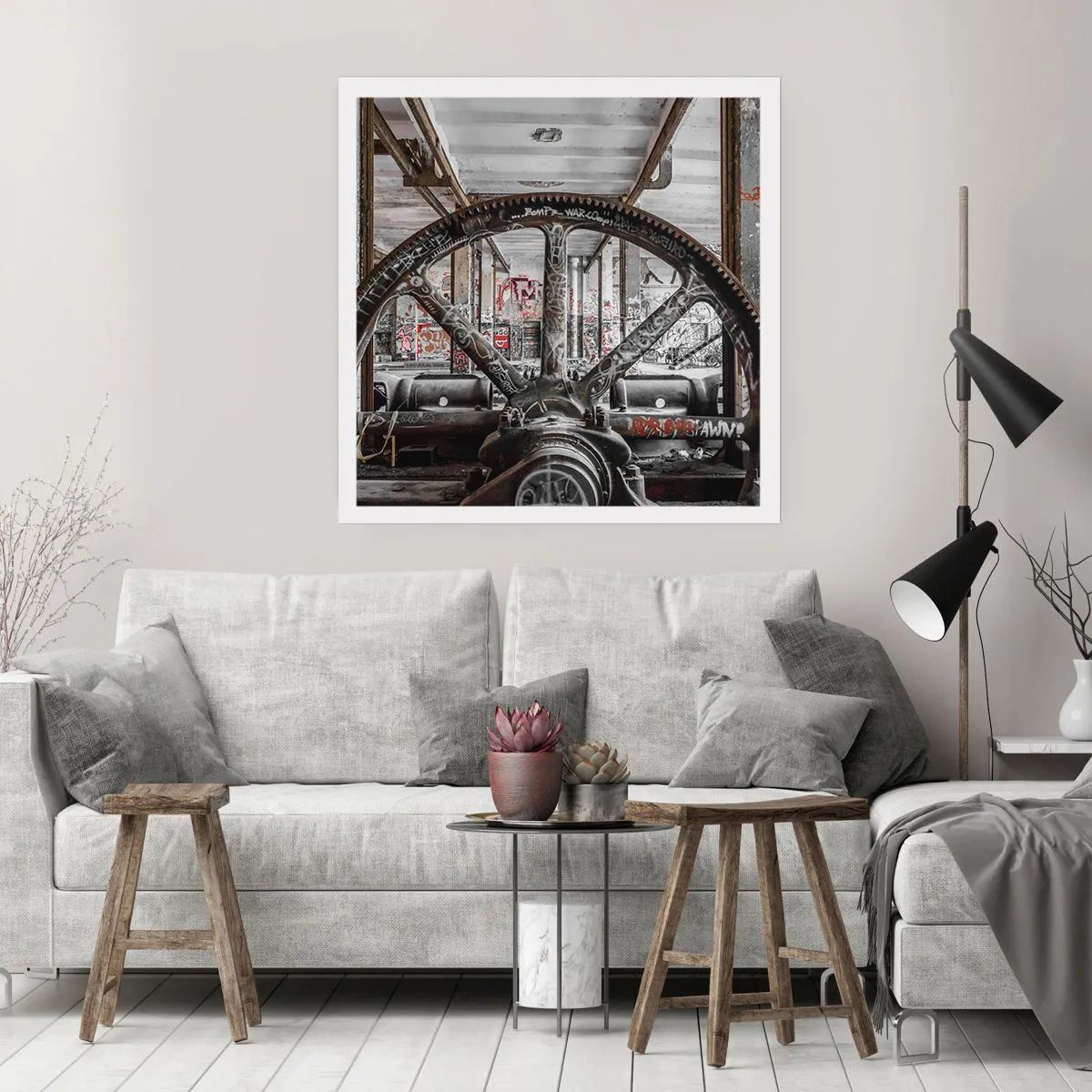 Poszter - A gyár titkos élete - 60x60 cm