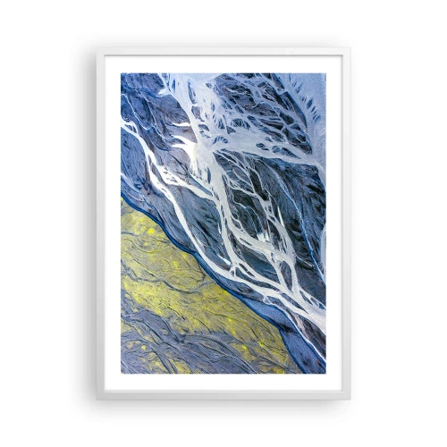 Poszter fekete keretben - A természet barlangrajzai - 50x70 cm