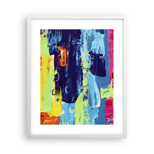 Poszter fekete keretben - Az élet gyönyörű! - 40x50 cm