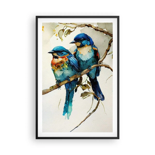 Poszter fehér keretben - Megsértődött? - 61x91 cm