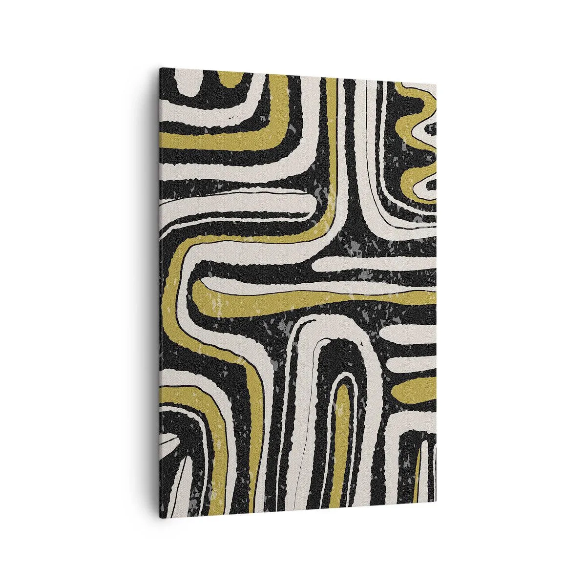 Vászonkép - Kompozíció: traktusok és sikátorok - 70x100 cm