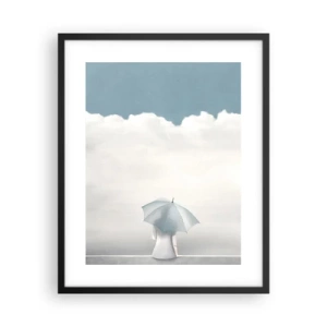 Poszter fehér keretben - A valóság és az álmok határán - 40x50 cm