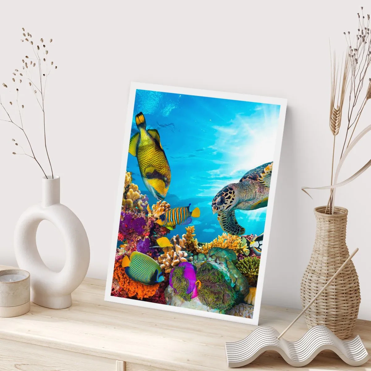 Poszter - Korall sétány - 70x100 cm