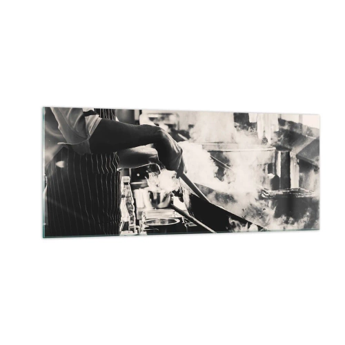 Üveg kép - Az ízek alkímiája - 100x40 cm