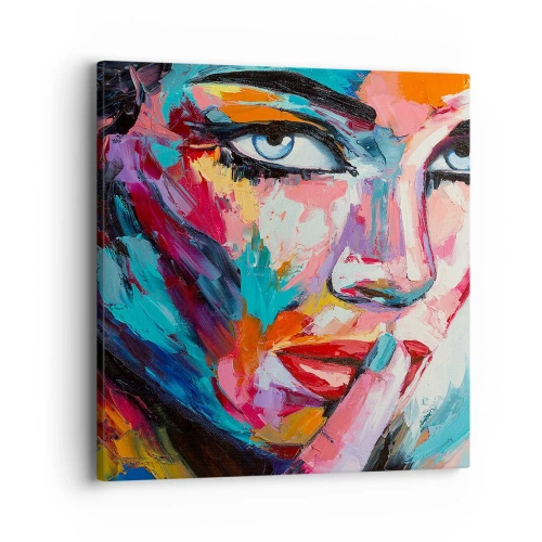 Vászonkép - Az első titkunk - 40x40 cm