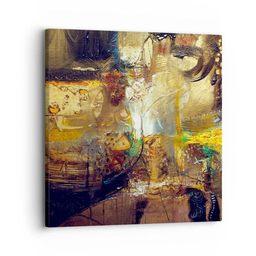 Vászonkép - Hideg, melegebb,meleg - 30x30 cm