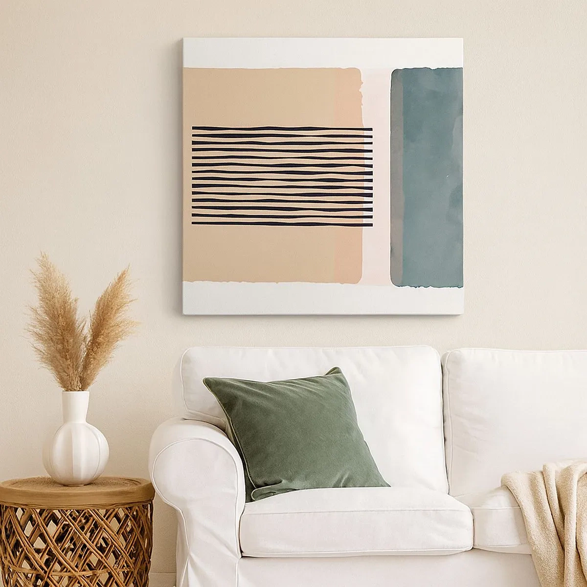 Vászonkép - Minden rendben - 30x30 cm