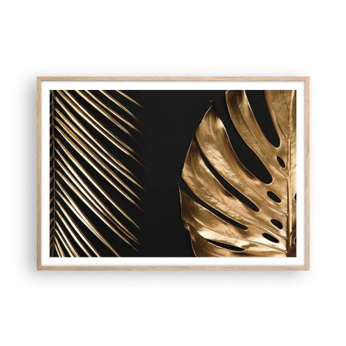 Poszter világos tölgy keretben - Más és ugyanolyan drága - 100x70 cm