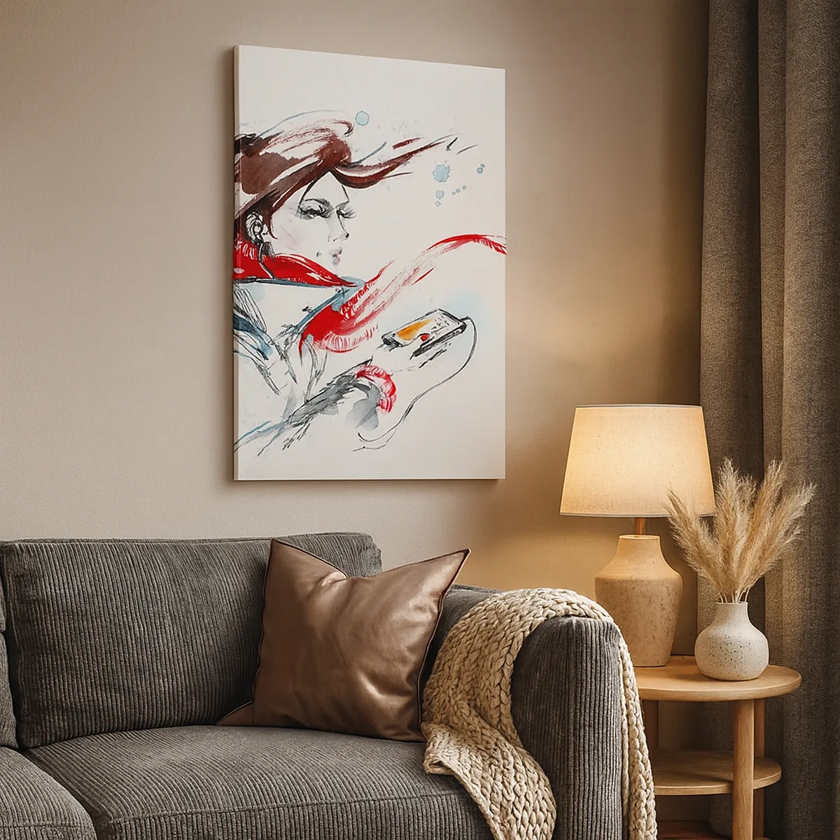 Vászonkép - Valami játszik bennem - 50x70 cm