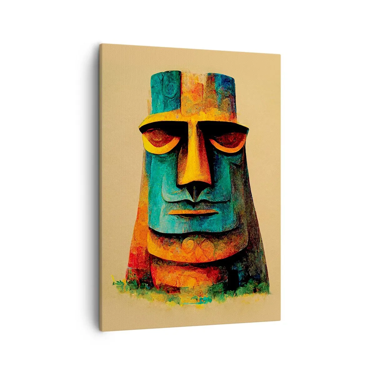 Vászonkép - Szoborszerű és mégis szimpatikus - 50x70 cm