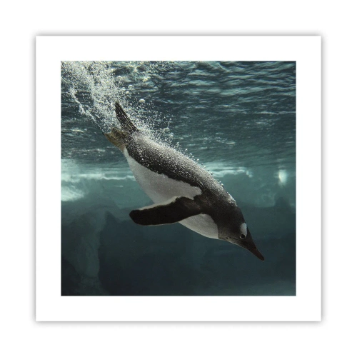 Poszter - Üdv a világomban - 40x40 cm