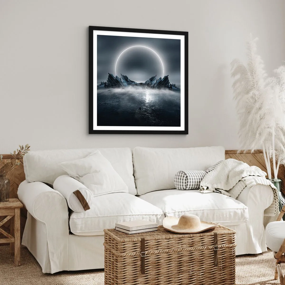 Poszter fehér keretben - Egy történet fináléja - 60x60 cm