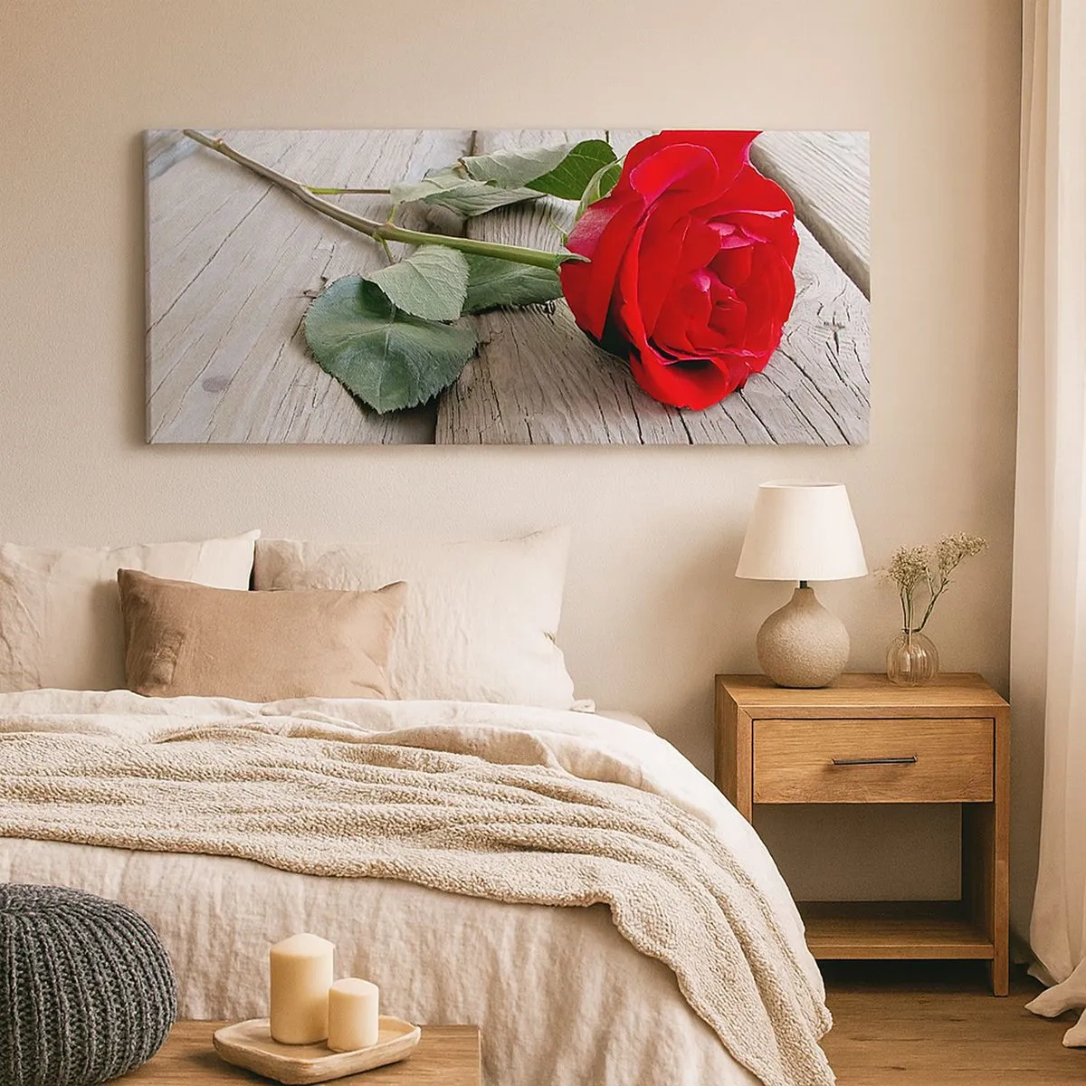 Vászonkép - Egy tanulmány Scarletben - 100x40 cm