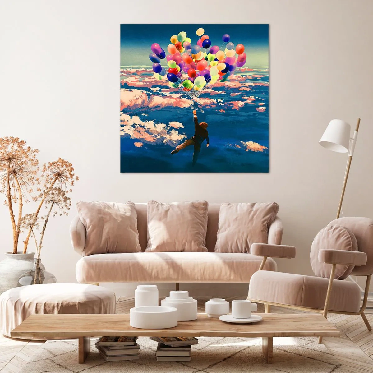 Vászonkép - Egy gyermekkori álom valóra vált - 70x70 cm