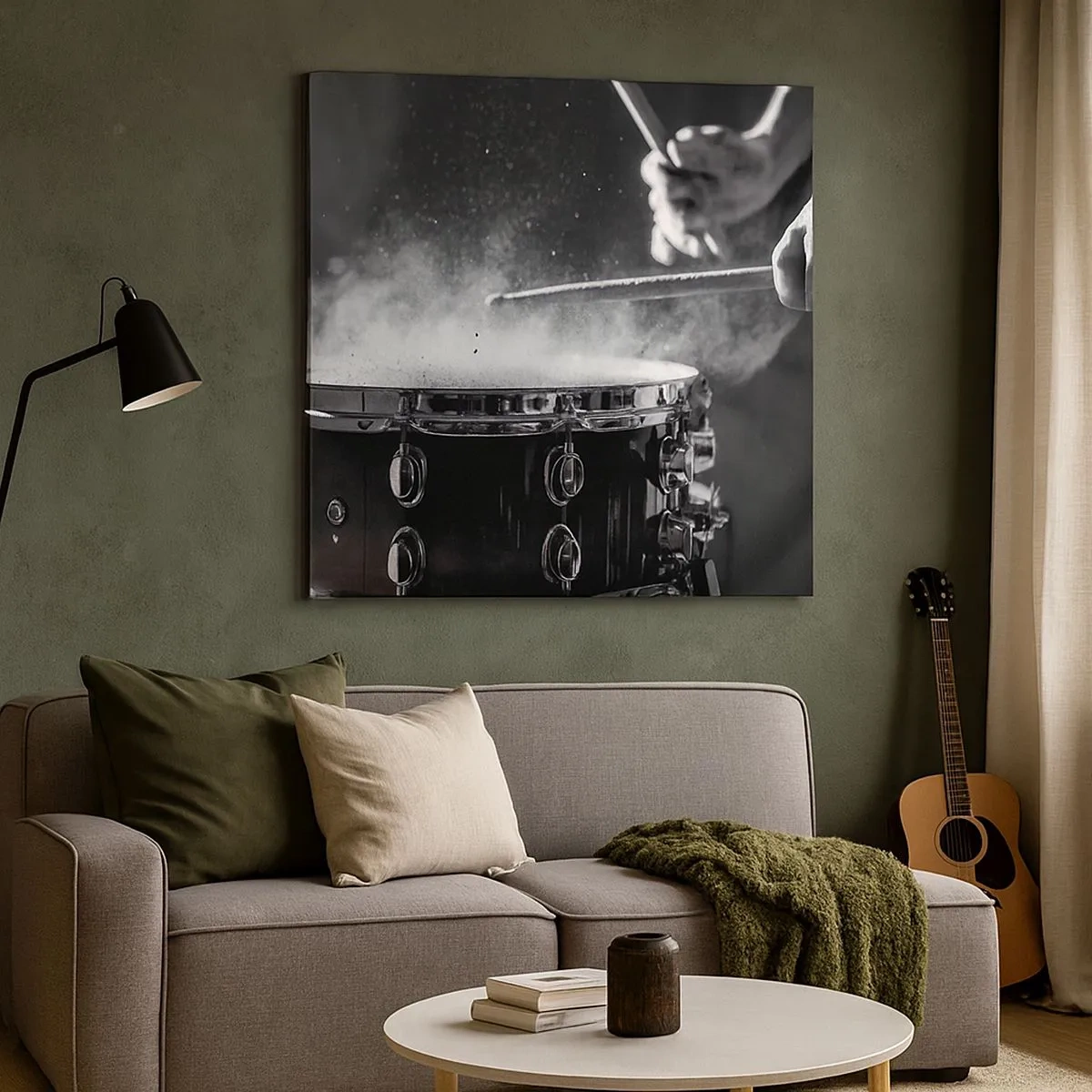 Vászonkép - A zene pulzusa - 30x30 cm