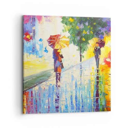 Vászonkép - És minden világos - 70x70 cm