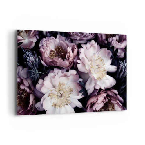 Vászonkép - Régi stílusú csokor - 120x80 cm