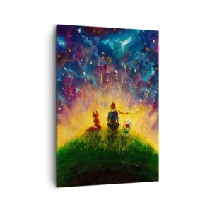 Vászonkép - Szerelem és barátság – az egész világ - 50x70 cm