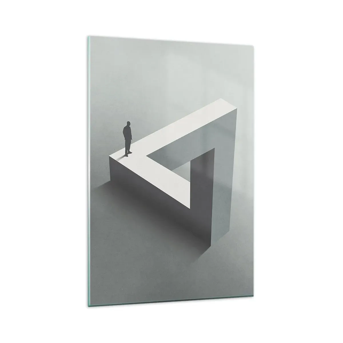 Üveg kép - És mégis lehetséges - 80x120 cm