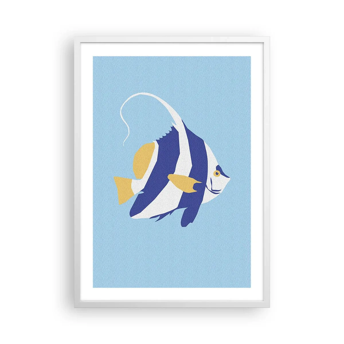 Poszter fekete keretben - Miss trópusi víz - 50x70 cm