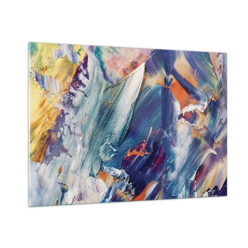 Üveg kép - Színkavalkád - 100x70 cm